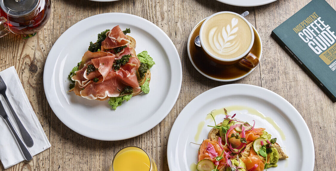 Braziers tasty menu, one of many baby friendly places near Wellington